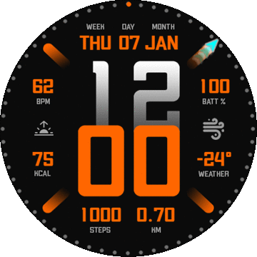 华米跃我Amazfit Verge Lite手表表盘