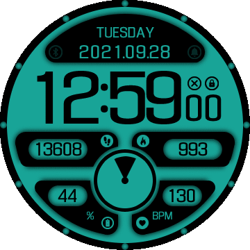 华米跃我Amazfit Verge Lite手表表盘