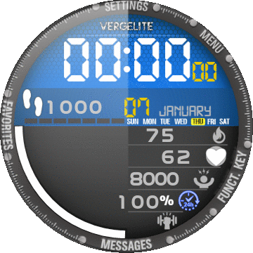华米跃我Amazfit Verge Lite手表表盘