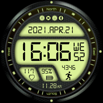华米跃我Amazfit Verge Lite手表表盘