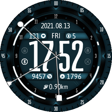 华米跃我Amazfit Verge Lite手表表盘