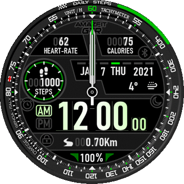 华米跃我Amazfit Verge Lite手表表盘