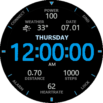 华米跃我Amazfit Verge Lite手表表盘