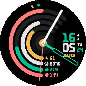 华米跃我Amazfit Verge Lite手表表盘