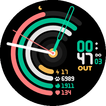 华米跃我Amazfit Verge Lite手表表盘