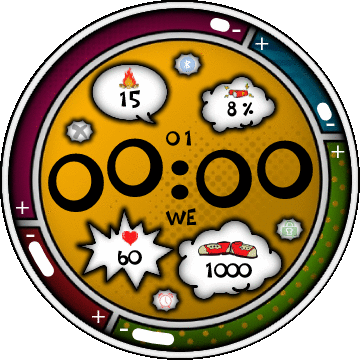 华米跃我Amazfit Verge Lite手表表盘