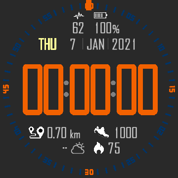 华米跃我Amazfit Verge Lite手表表盘
