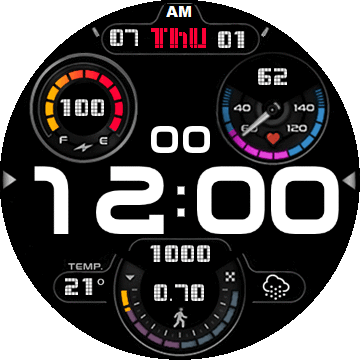华米跃我Amazfit Verge Lite手表表盘