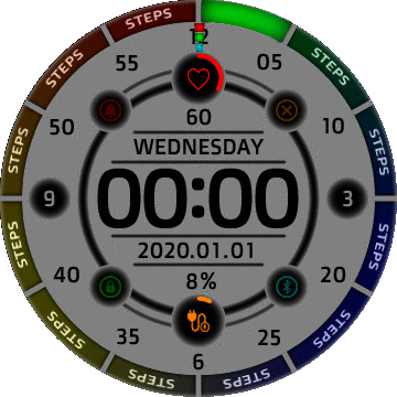 华米跃我Amazfit Verge Lite手表表盘