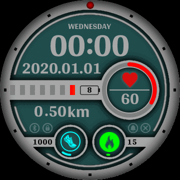 华米跃我Amazfit Verge Lite手表表盘