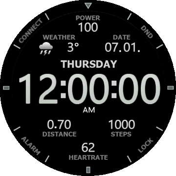 华米跃我Amazfit Verge Lite手表表盘