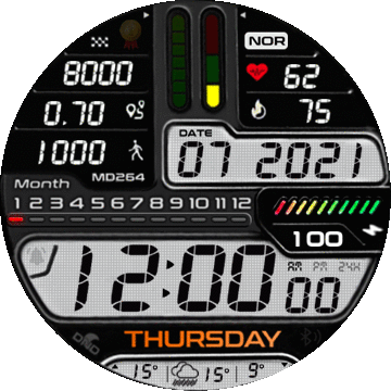 华米跃我Amazfit Verge Lite手表表盘