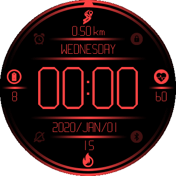 华米跃我Amazfit Verge Lite手表表盘