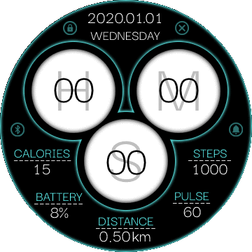 华米跃我Amazfit Verge Lite手表表盘
