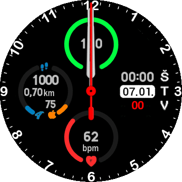 华米跃我Amazfit Verge Lite手表表盘
