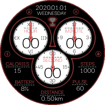 华米跃我Amazfit Verge Lite手表表盘