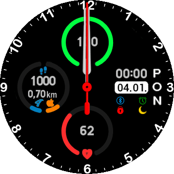 华米跃我Amazfit Verge Lite手表表盘