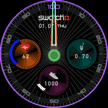 华米跃我Amazfit Verge Lite手表表盘