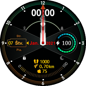 华米跃我Amazfit Verge Lite手表表盘