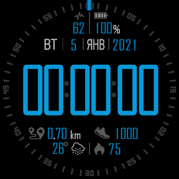 华米跃我Amazfit Verge Lite手表表盘