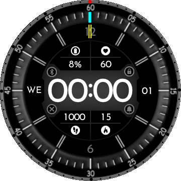 华米跃我Amazfit Verge Lite手表表盘