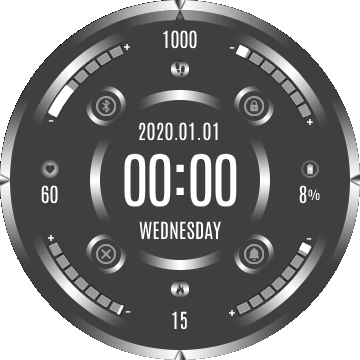 华米跃我Amazfit Verge Lite手表表盘