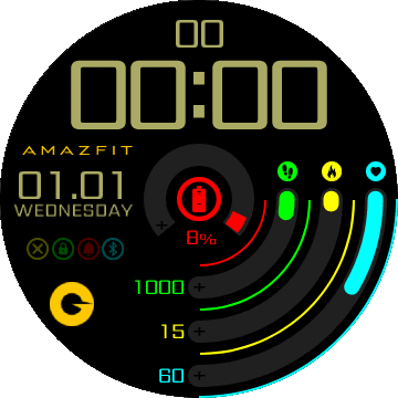 华米跃我Amazfit Verge Lite手表表盘