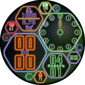 华米跃我Amazfit Verge Lite手表表盘