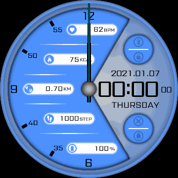 华米跃我Amazfit Verge Lite手表表盘