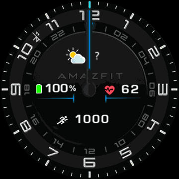 华米跃我Amazfit Verge Lite手表表盘