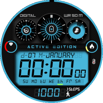 华米跃我Amazfit Verge Lite手表表盘