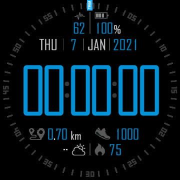 华米跃我Amazfit Verge Lite手表表盘