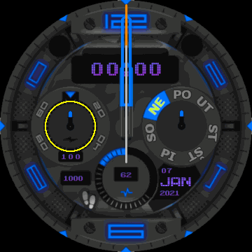 华米跃我Amazfit Verge Lite手表表盘