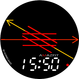 华米跃我Amazfit Verge Lite手表表盘