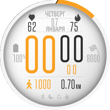 华米跃我Amazfit Verge Lite手表表盘