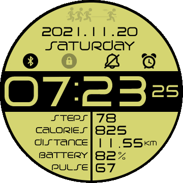 华米跃我Amazfit Verge Lite手表表盘