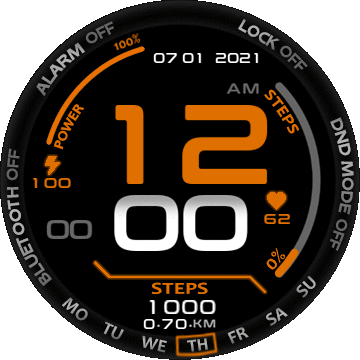 华米跃我Amazfit Verge Lite手表表盘