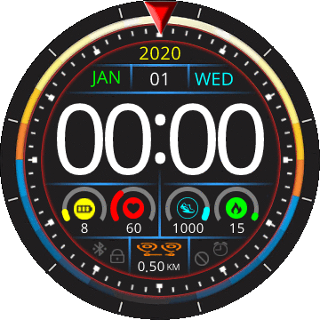 华米跃我Amazfit Verge Lite手表表盘