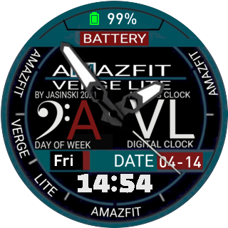 华米跃我Amazfit Verge Lite手表表盘