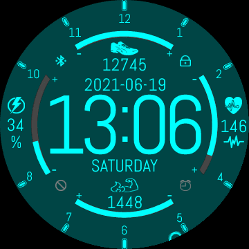 华米跃我Amazfit Verge Lite手表表盘