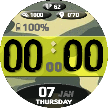 华米跃我Amazfit Verge Lite手表表盘
