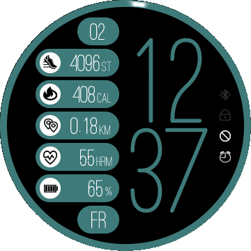 华米跃我Amazfit Verge Lite手表表盘