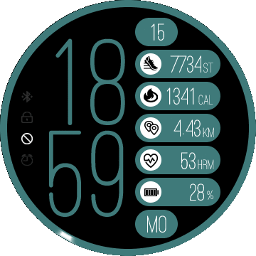 华米跃我Amazfit Verge Lite手表表盘