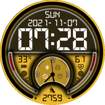 华米跃我Amazfit Verge Lite手表表盘