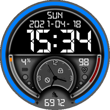 华米跃我Amazfit Verge Lite手表表盘