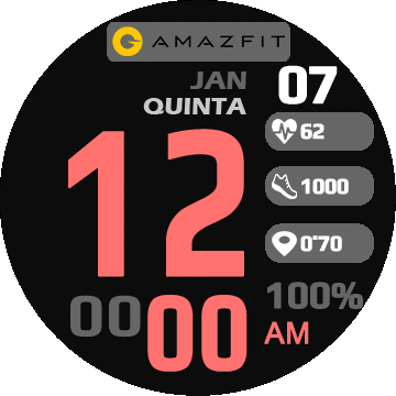 华米跃我Amazfit Verge Lite手表表盘