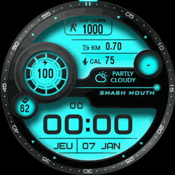 华米跃我Amazfit Verge Lite手表表盘