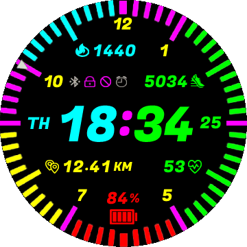华米跃我Amazfit Verge Lite手表表盘