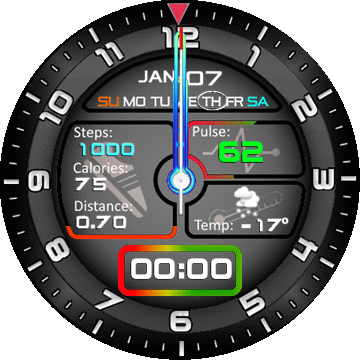 华米跃我Amazfit Verge Lite手表表盘
