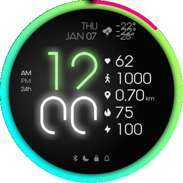 华米跃我Amazfit Verge Lite手表表盘
